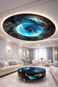 resin falase cieling