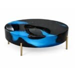 Epoxy resin coffee table